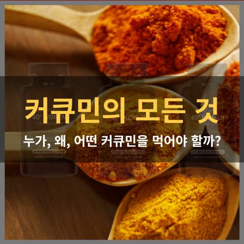 커큐민의 모든 것: 누가, 왜, 어떻게 먹어야 할까?